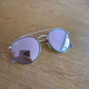 Ray-Ban Round Double Bridge Sunglasses